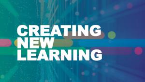 Creating new learning: banner