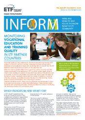 INFORM – Issue 26 – Monitoring vocational education and training quality in ETF partner countries