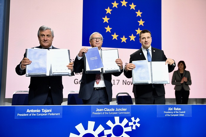 EU Commission - Juncker, Tajani, Ratas