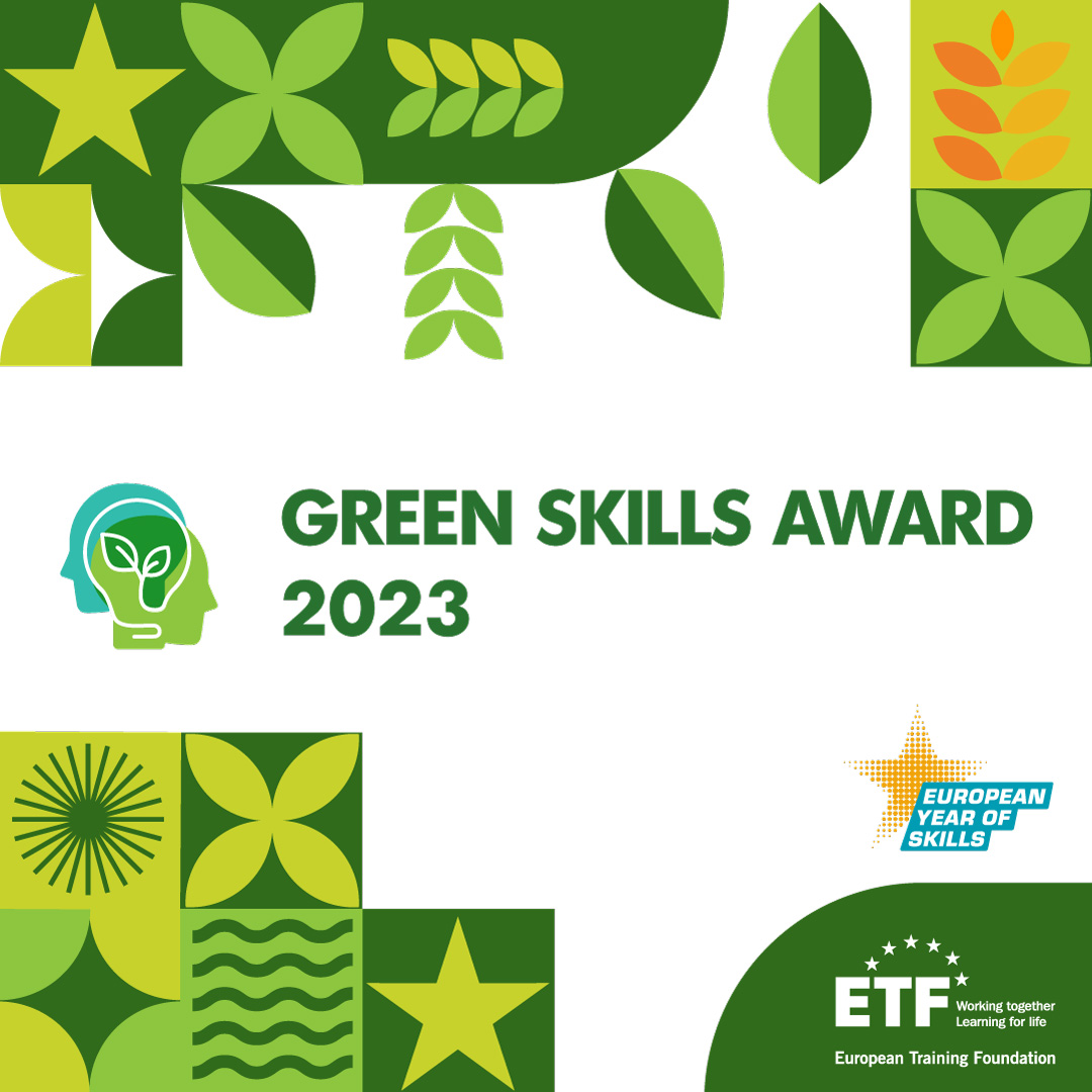 Green skills award poster