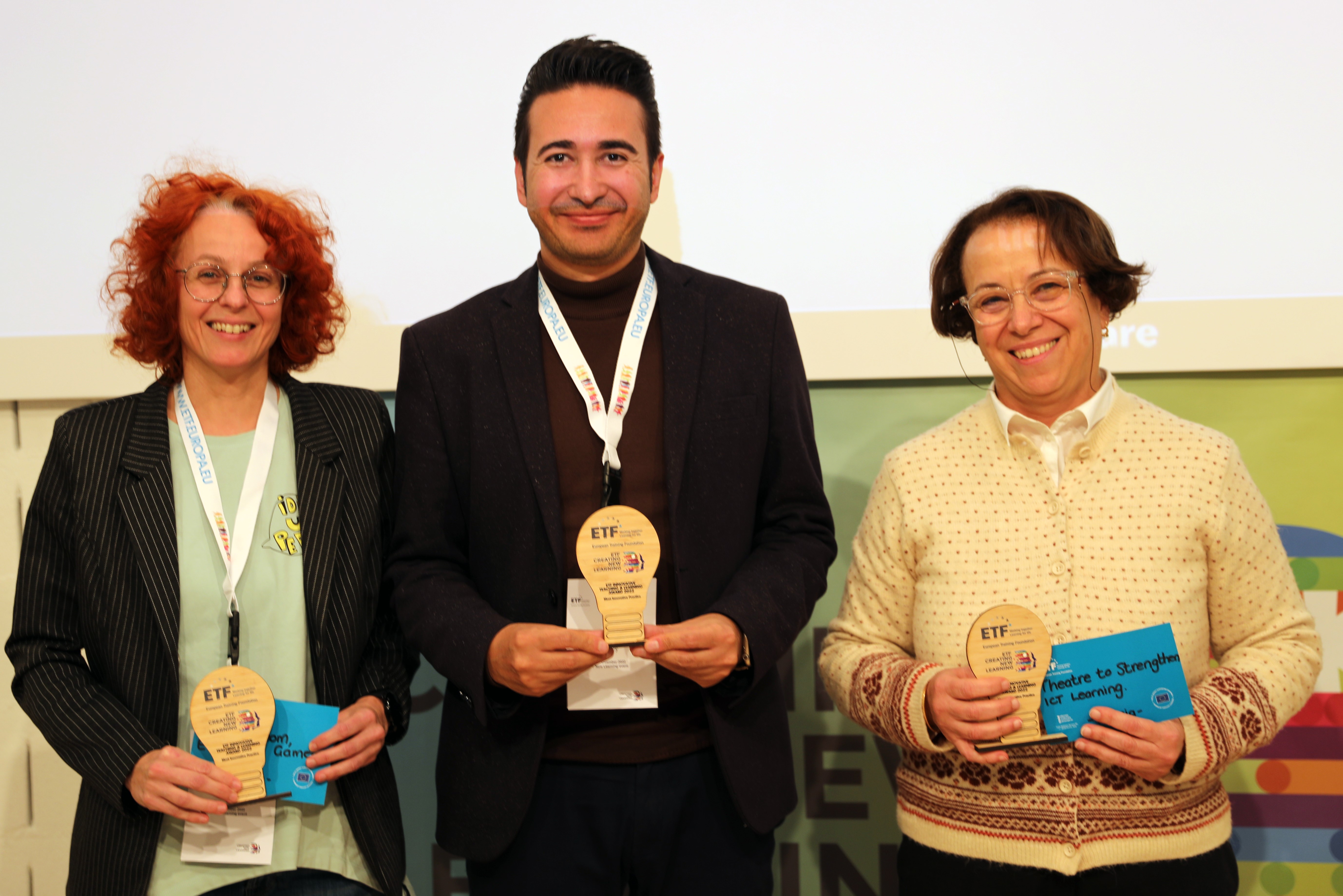 Three winners of innovative teaching award 2022