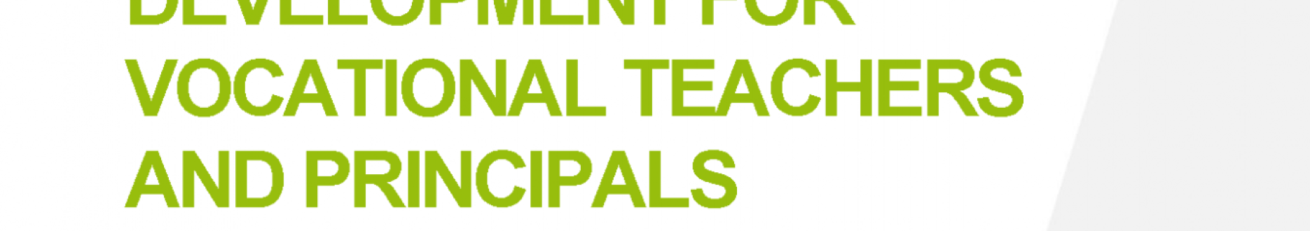 Continuing professional development for vocational teachers and principals in Kosovo 2018