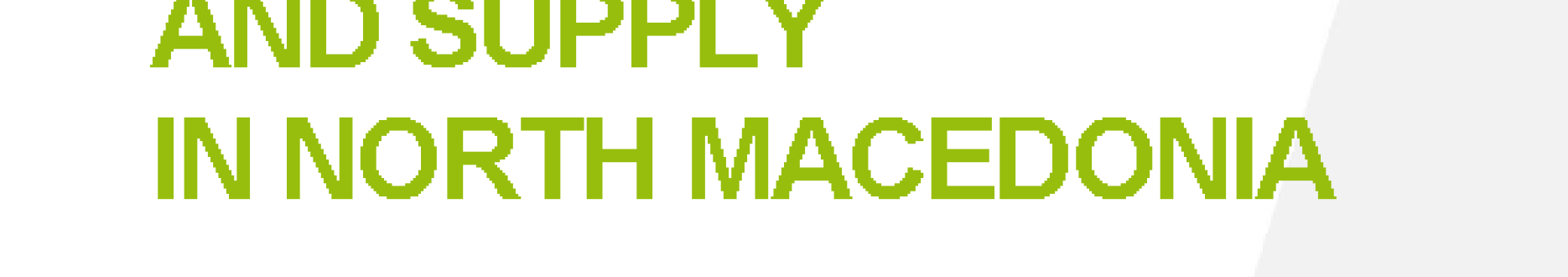 Skills demand and supply in North Macedonia: An analysis at regional and local levels