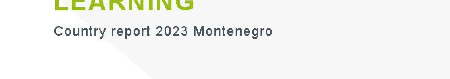 Validation of non-formal and informal learning – Montenegro_cover