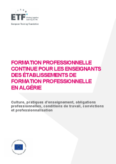 Formation professionnelle continue pour les enseignants des établissements de formation professionnelle en Algérie