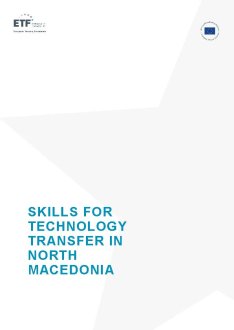 Skills for technology transfer in North Macedonia_cover