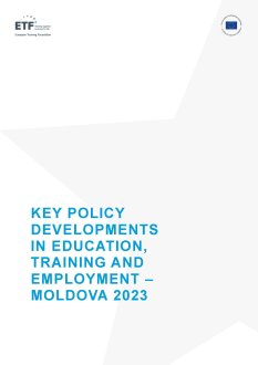 Key policy developments in education, training and employment – Moldova 2023_cover