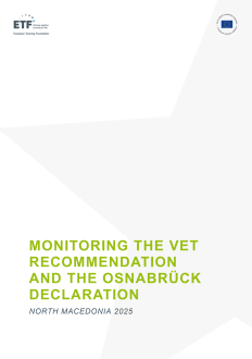Monitoring the VET Recommendation and the Osnabrück Declaration - North Macedonia 2025