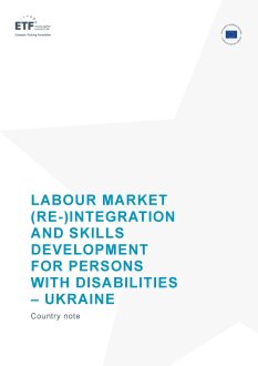 Labour market (re-) integration and skills development for persons with disabilities - Ukraine