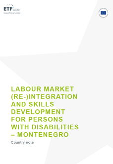 Labour market (re-)integration and skills development for persons with disabilities – Montenegro