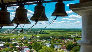 View Bell Tower Suzdal Vladimir region
