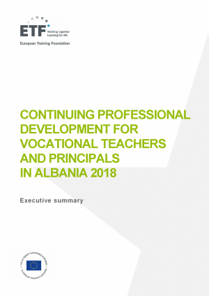 Continuing professional development for vocational teachers and principals in Albania 2018