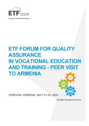 Armenia peer visit report May 2024