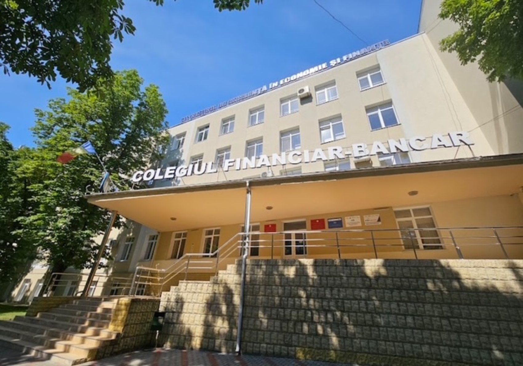 Educational building in Moldova