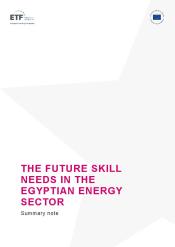 The future skill needs in the Egyptian Energy sector.