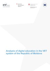 Analysis of digital education in the VET system of the Republic of Moldova_cover