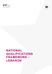 National qualifications framework – Lebanon_cover