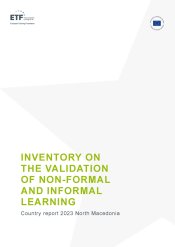Validation of non-formal and informal learning – North Macedonia_cover
