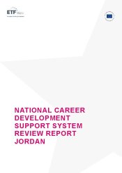 National career development support system review report Jordan