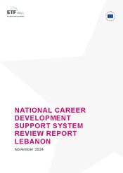 National career development support system review report Lebanon