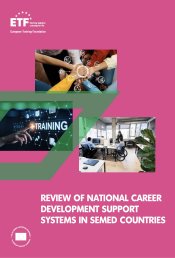 Review of national career development support systems in semed countries