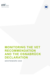 Monitoring the VET Recommendation and the Osnabrück Declaration - Montenegro 2025