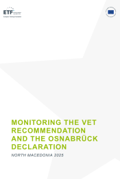 Monitoring the VET Recommendation and the Osnabrück Declaration - North Macedonia 2025