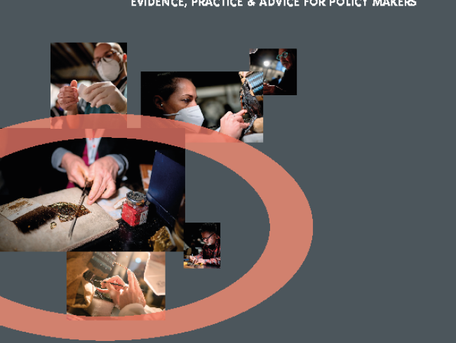 photos showing people in different crafts