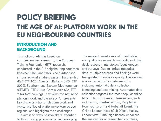 AI & platform work