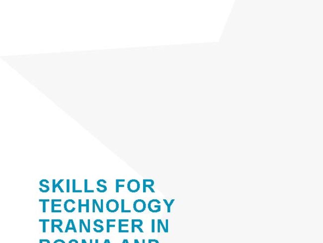 Skilling up the Western Balkans agri-food sector - Bosnia and Herzegovina_Cover
