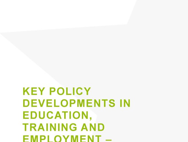 Key policy developments in education, training and employment – Montenegro 2023_cover