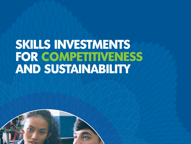 Skills investments for competitiveness and sustainability