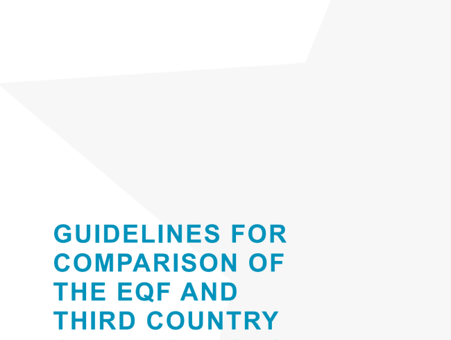 Guidelines for comparison of the EQF and third country qualifications frameworks