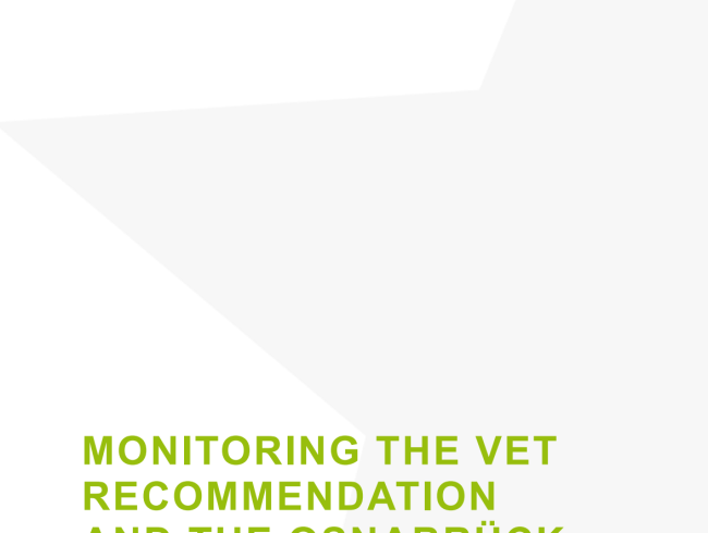 Monitoring the VET Recommendation and the Osnabrück Declaration - North Macedonia 2025