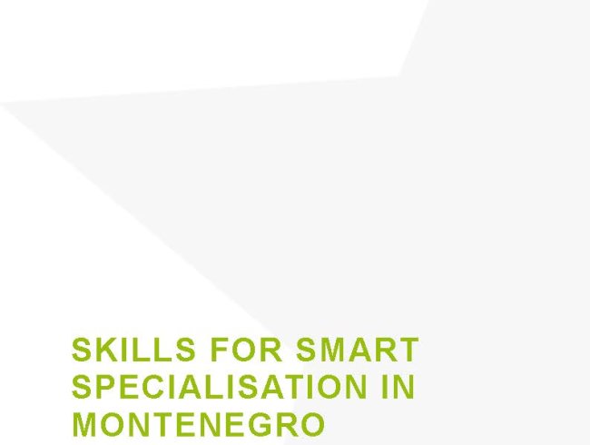 Skills for Smart Specialisation in Montenegro - Sustainable Agriculture and Food Value Chain’ priority domain