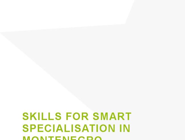Skills for Smart Specialisation in Montenegro - Construction’ priority domain