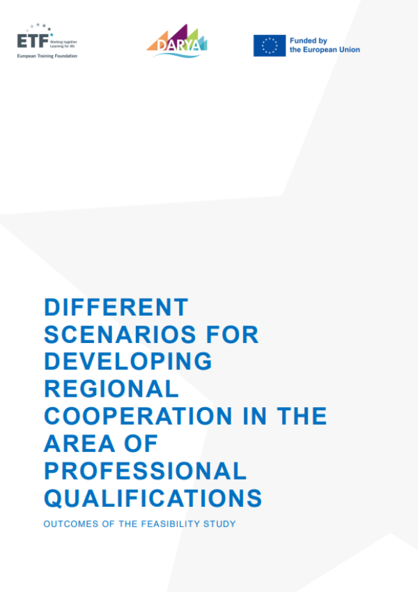 Different scenarios for developing regional cooperation in the area of professional qualifications - Outcomes of the feasibility study
