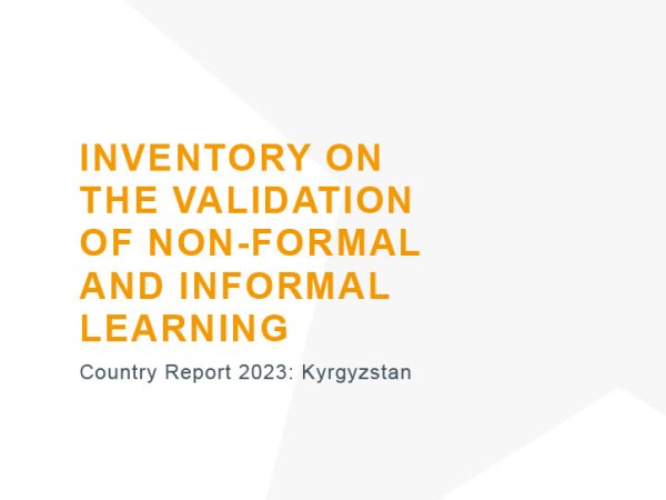 Validation of non-formal and informal learning – Kyrgyzstan_cover
