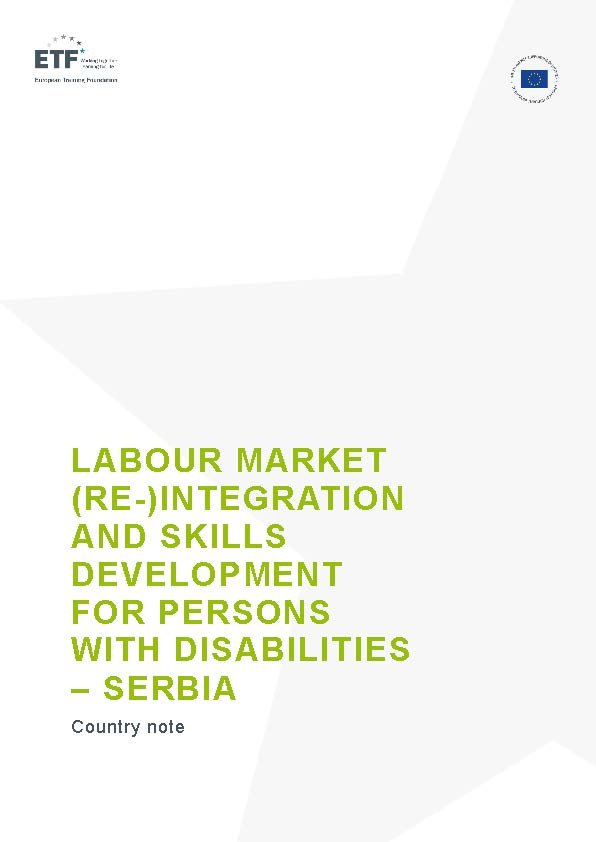 Labour market (re-) integration and skills development for persons with disabilities - Serbia