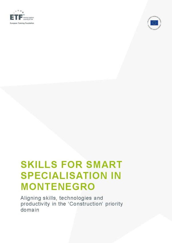 Skills for Smart Specialisation in Montenegro - Construction’ priority domain