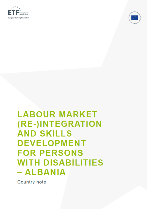  Labour market (re-)integration and skills development for persons with disabilities – Albania