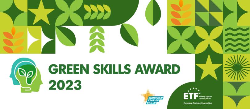 Green skills award 2023 poster