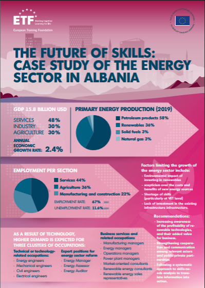 The future of skills: case study of the energy sector in Albania